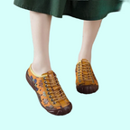 OrthoRelief™ Artisan-Print Wellness Sneakers – Supportive Lightweight Walking Shoes