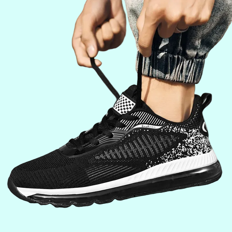 OrthoRelief™ Men Aero-Flow Performance Runners – Structural Stability & High-Response Impact-Recovery Shoes