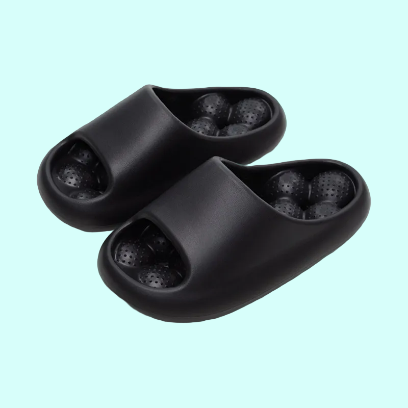 OrthoRelief™ Acu-Node Recovery Slides – Ergonomic Sensory Support & High-Stability Impact-Neutralizing Wellness Sandals