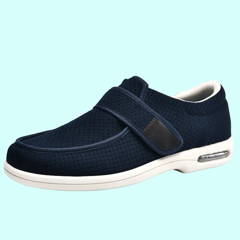 OrthoRelief™ Adaptive Comfort Walking Shoes – Wide-Opening Secure Strap Support for All-Day Wellness