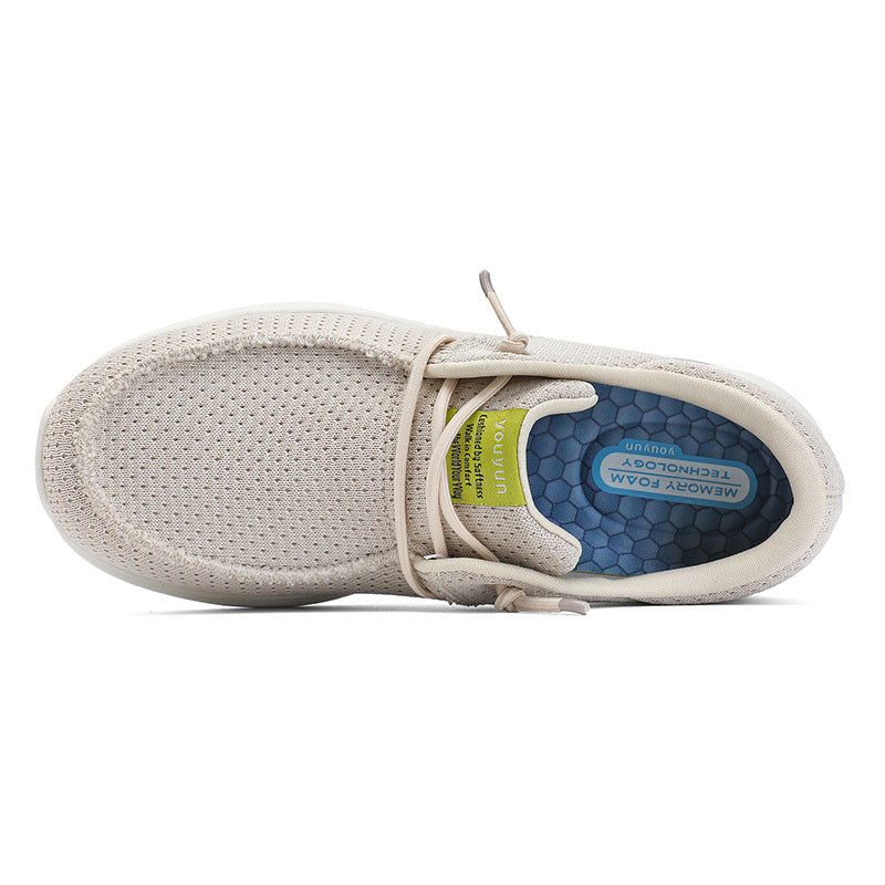 OrthoRelief™ Heritage Leisure Loafers – Lightweight Breathable Mesh Shoes for Men