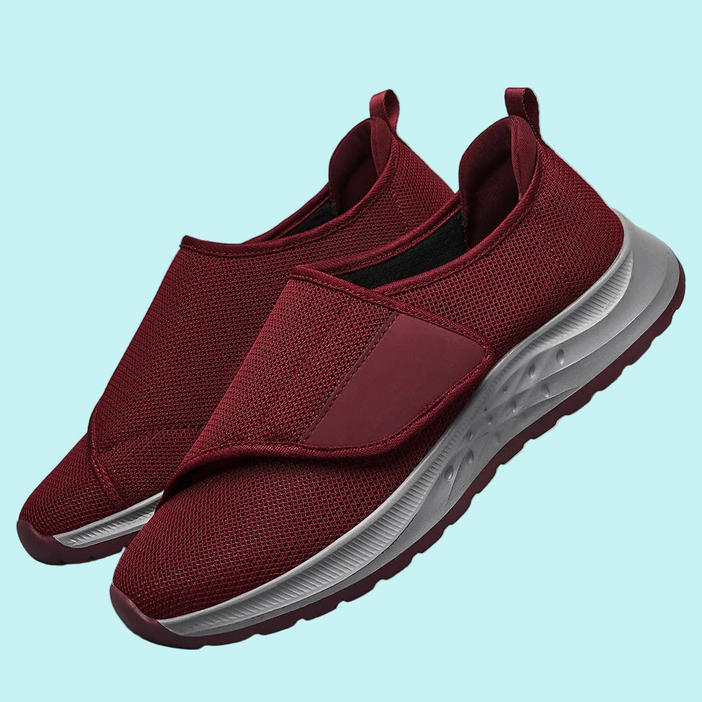 OrthoRelief™ Adaptive Comfort Trainer – Extra-Wide Adjustable Recovery Sneaker for All-Day Relief