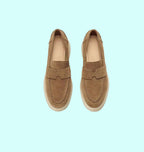 OrthoRelief™ Heritage Women Wide-Fit Orthopedic Loafers – Arch Support & Ultra-Light Elegant Walking Shoes