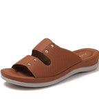OrthoRelief™ Bohemian-Chic Arch Support & Ultra-Light Anti-Fatigue Beach Slides for Women