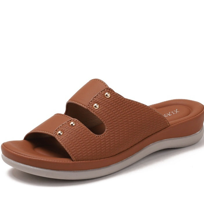 OrthoRelief™ Bohemian-Chic Arch Support & Ultra-Light Anti-Fatigue Beach Slides for Women