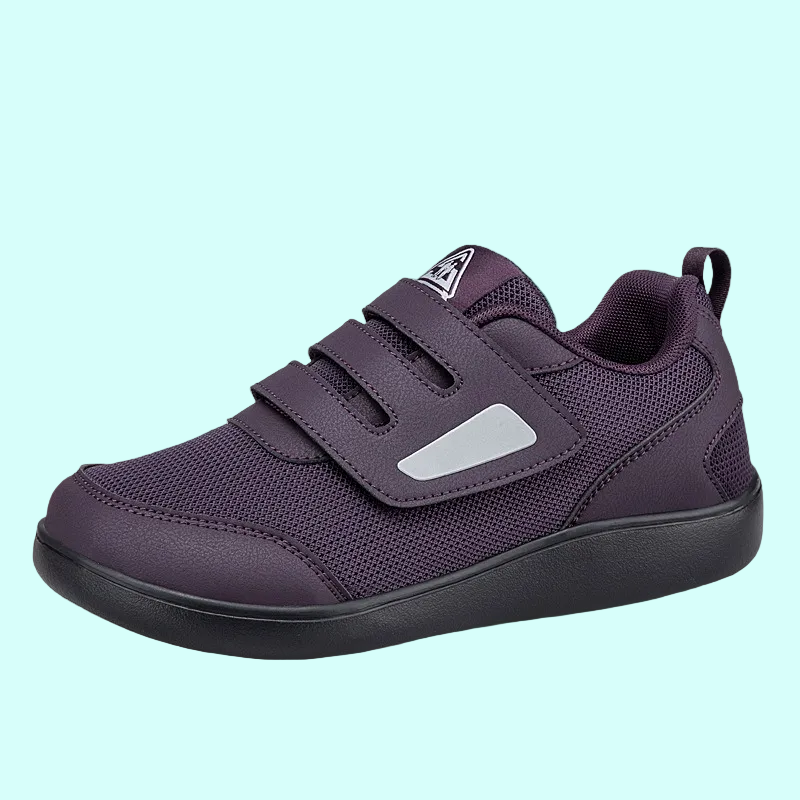 OrthoRelief™ Wide-Stride Women Adaptive Trainers – Expansive Wide-Chamber Stability & High-Ventilation Sensitivity-Support Walking Shoes