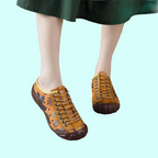 OrthoRelief™ Artisan-Print Wellness Sneakers – Supportive Lightweight Walking Shoes