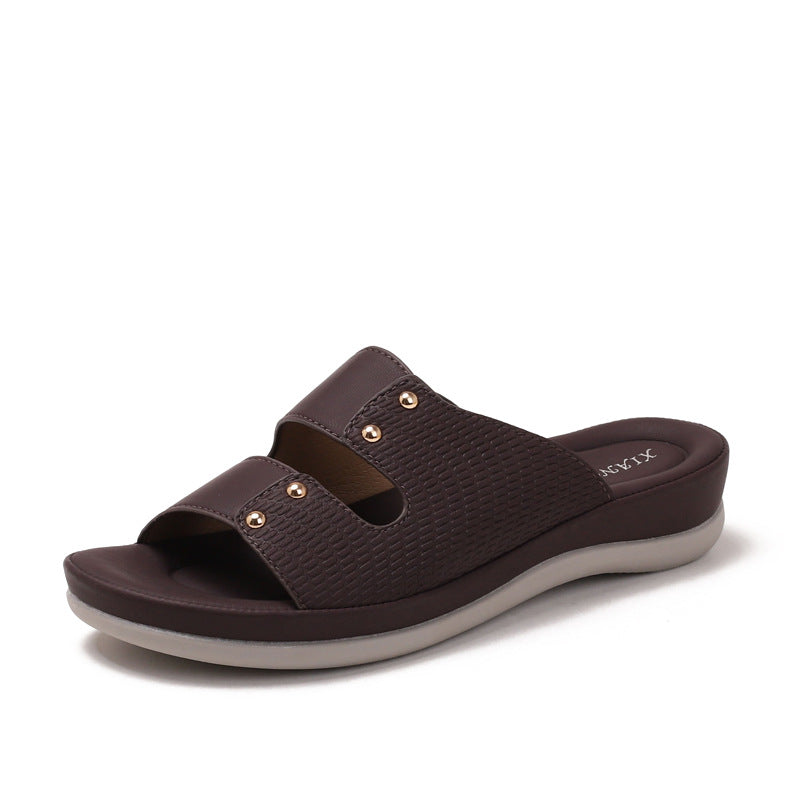 OrthoRelief™ Bohemian-Chic Arch Support & Ultra-Light Anti-Fatigue Beach Slides for Women