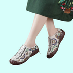 OrthoRelief™ Artisan-Print Wellness Sneakers – Supportive Lightweight Walking Shoes