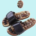 OrthoRelief™ Stone-Zen Home Wellness Sandals – Contoured Footbed & Natural Textured Surface Slippers