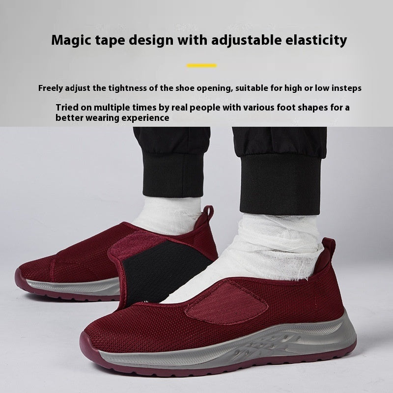 OrthoRelief™ Adaptive Comfort Trainer – Extra-Wide Adjustable Recovery Sneaker for All-Day Relief