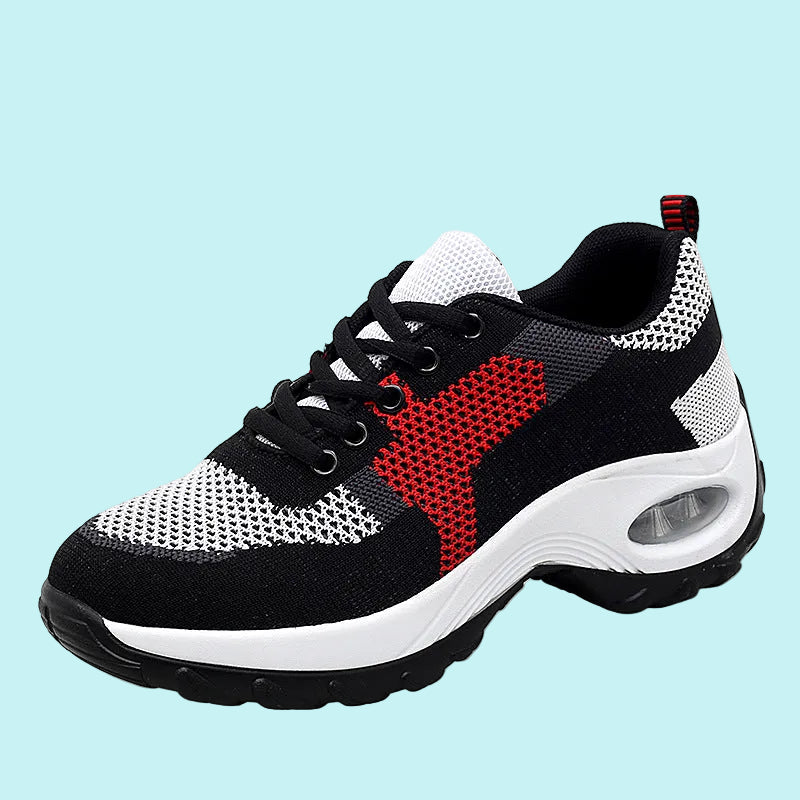 OrthoRelief™ Cloud-Step Air Cushion Sneakers – Breathable Mesh Slip-On with Ergonomic Support