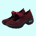 OrthoRelief™ Aero-Step Mary Jane Trainers – Air-Cushion Walking Shoes for Women