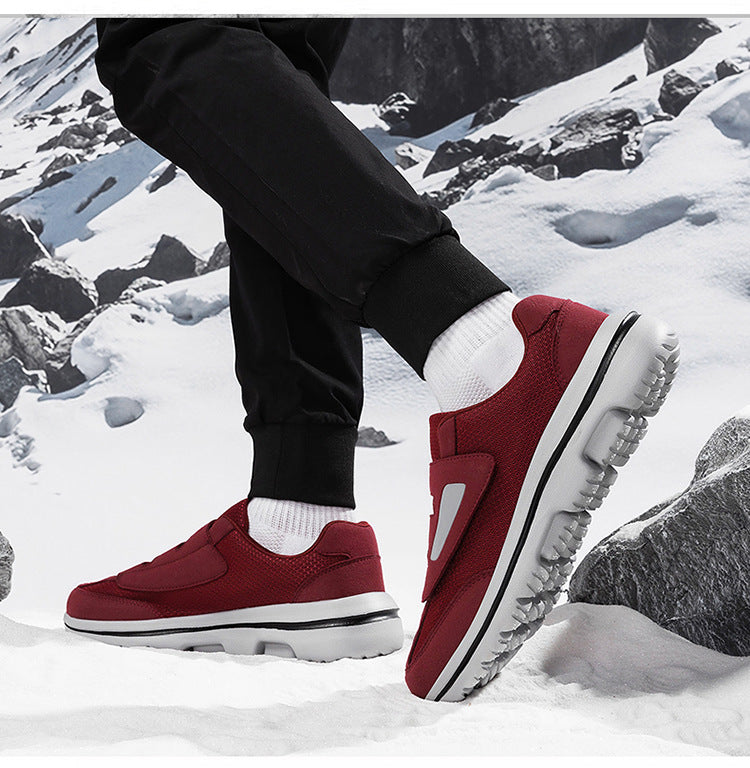 Orthorelief™ Cloud-Walk Mesh Sneakers – Extra Wide Lightweight Shoes with Adjustable Closure