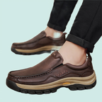 OrthoRelief™ Heritage-Leather Explorer Shoes – Precision Structural Stability & All-Terrain Wellness Walking Shoes for Men