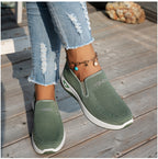 Orthorelief™ Hands-Free Flyknit Sneakers – Lightweight Breathable Slip-On Shoes for Women