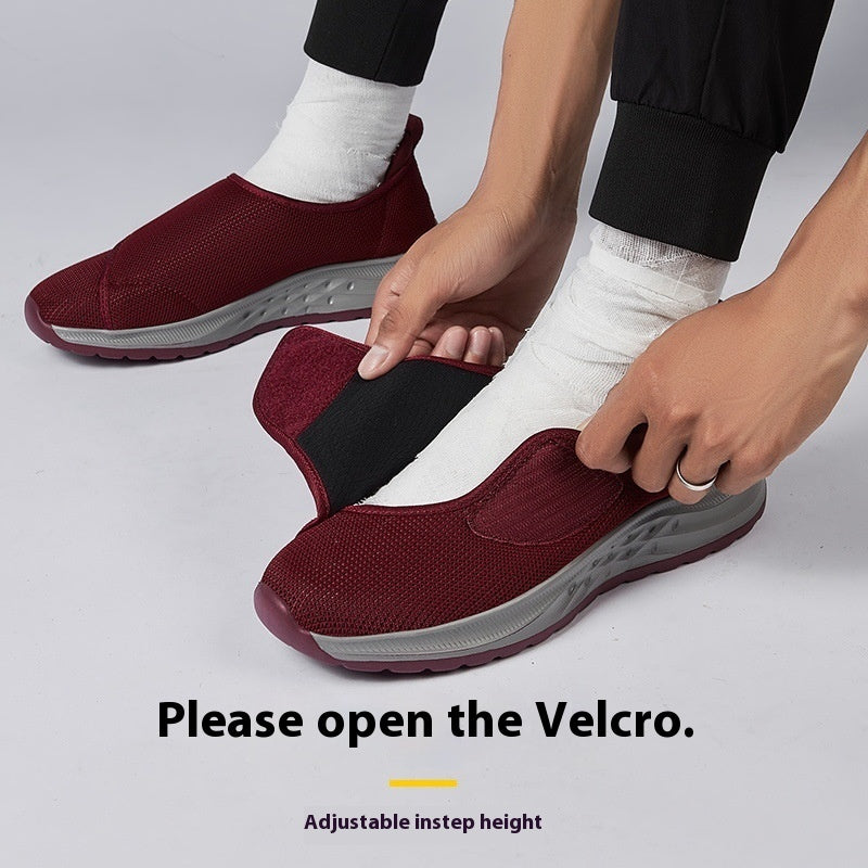 OrthoRelief™ Adaptive Comfort Trainer – Extra-Wide Adjustable Recovery Sneaker for All-Day Relief