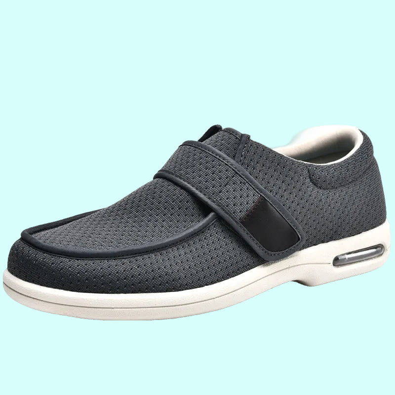 OrthoRelief™ Adaptive Comfort Walking Shoes – Wide-Opening Secure Strap Support for All-Day Wellness