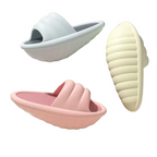 OrthoRelief™ Kinetic-Glide Comfort Slides – Ergonomic Rolling Sole Walking Sandals