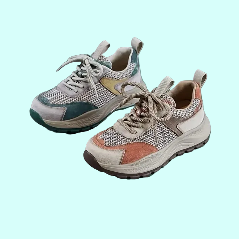 OrthoRelief™ Retro-Stride Performance Sneakers – Structural Stability & High-Response Impact-Neutralizing Walking Shoes