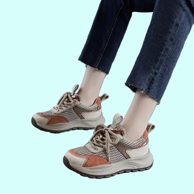 OrthoRelief™ Retro-Stride Performance Sneakers – Structural Stability & High-Response Impact-Neutralizing Walking Shoes