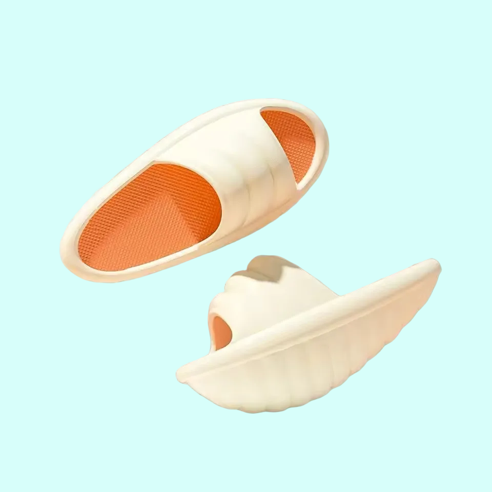 OrthoRelief™ Kinetic-Glide Comfort Slides – Ergonomic Rolling Sole Walking Sandals