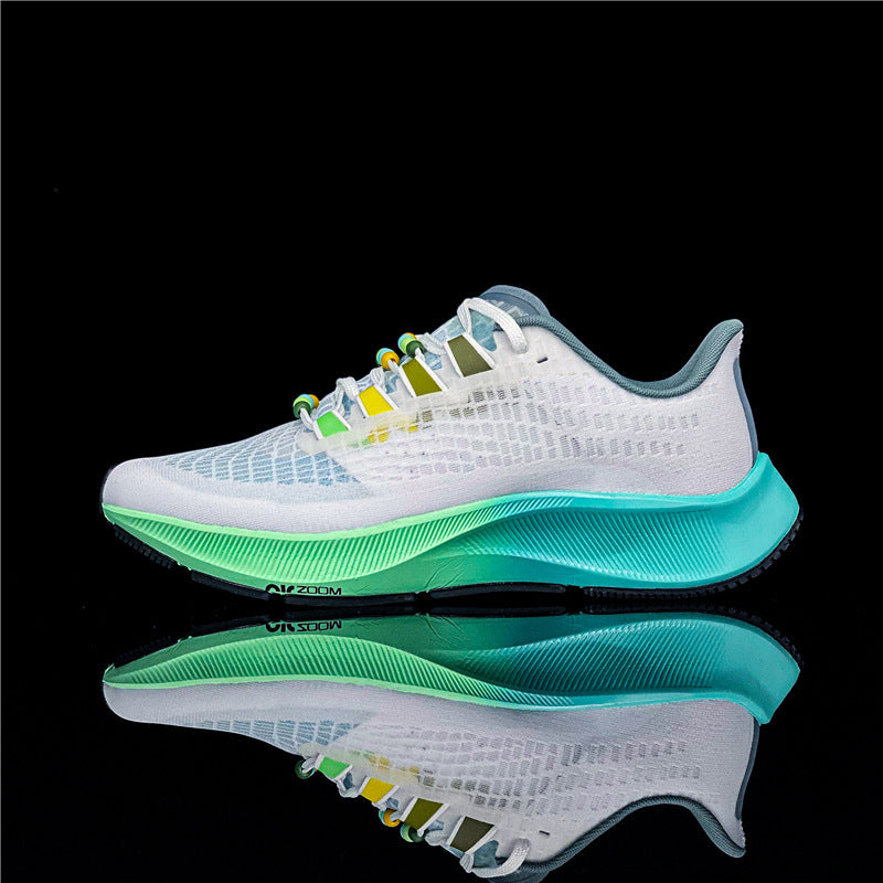 OrthoRelief™  Elite Marathon Runner – Genuine Leather Breathable Performance Sneaker.