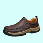 OrthoRelief™ Heritage-Leather Explorer Shoes – Precision Structural Stability & All-Terrain Wellness Walking Shoes for Men
