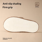 Orthorelief™ Silent-Step Fleece Slippers – Warm Non-Slip Indoor House Shoes