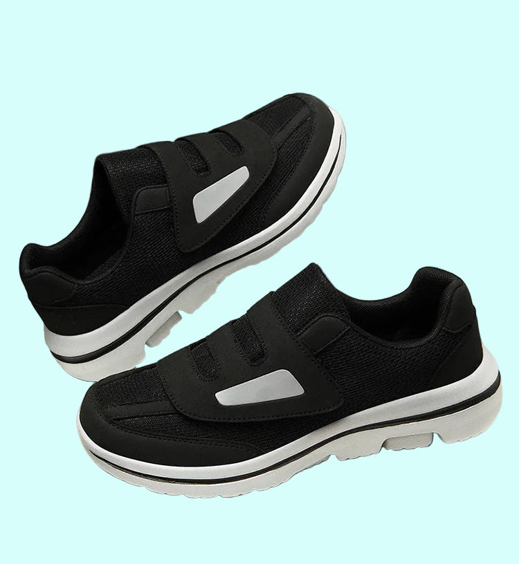 Orthorelief™ Cloud-Walk Mesh Sneakers – Extra Wide Lightweight Shoes with Adjustable Closure