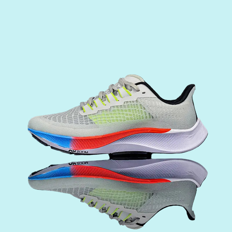 OrthoRelief™  Elite Marathon Runner – Genuine Leather Breathable Performance Sneaker.